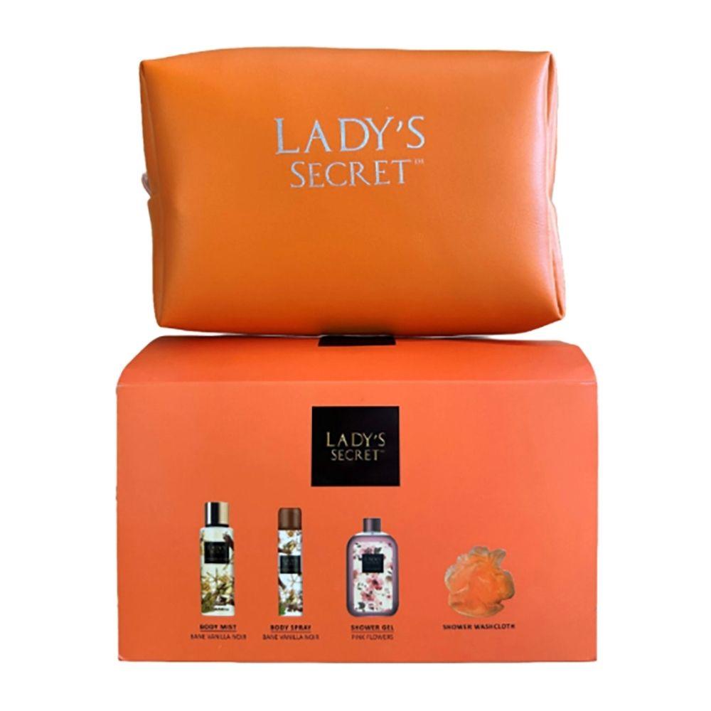 Lady’s Secret Set Vanilla (deo sprej + body mist + gel za tuširanje + pufna)