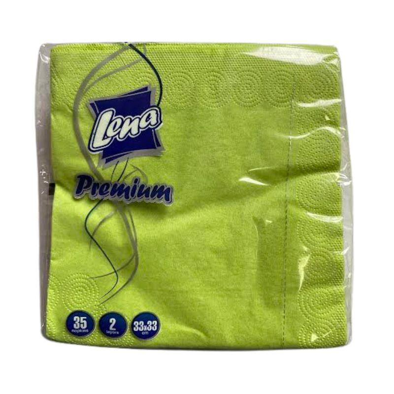 Lena Premium Salvete Kivi – Dvoslojne, 35 Komada (33x33 cm)