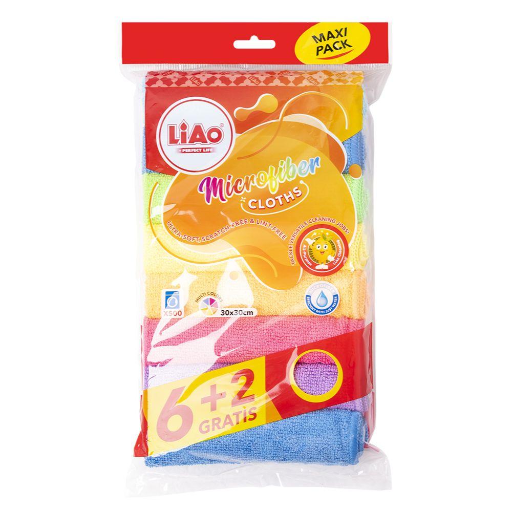 Mikrofiber Krpe za Čišćenje 8/1 Liao  G130105 – Mikrofiber Krpa za Brisanje 30x30 cm