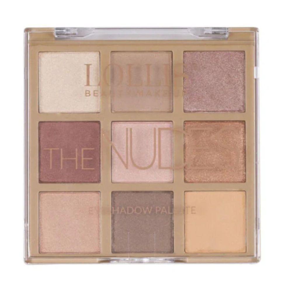 Lollis Eyeshadow The Nudes Palette 02 – Prirodna Elegancija za Svaki Dan