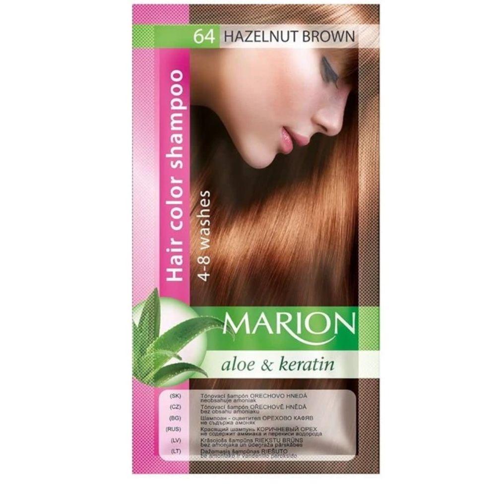 Marion šampon za bojenje kose 64 - hazelnut brown 40ml