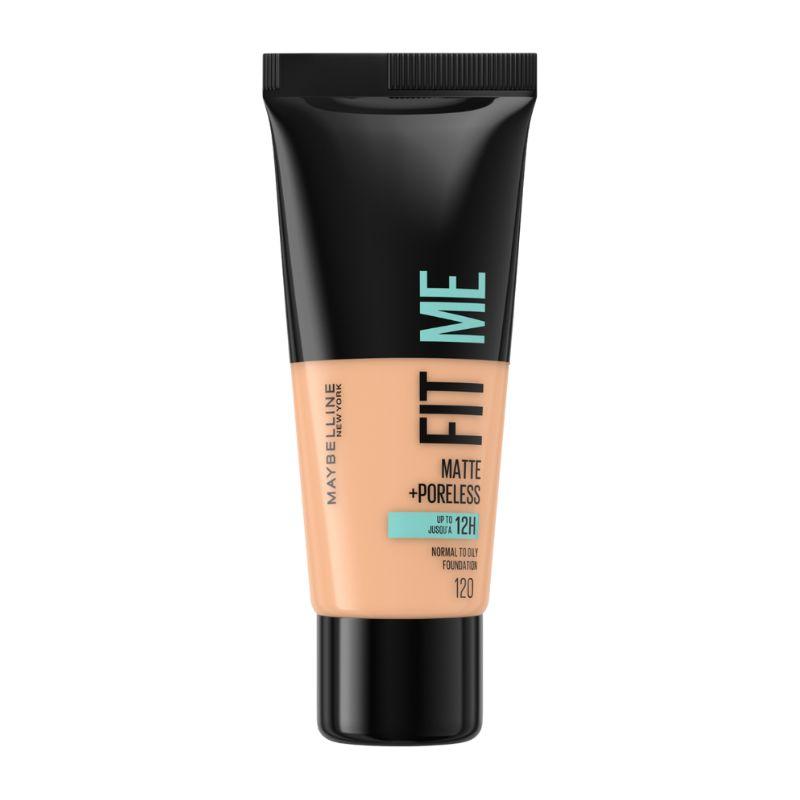 Maybelline New York Fit Me Matte Tečni Puder - 120 Classic Ivory, 30 ml