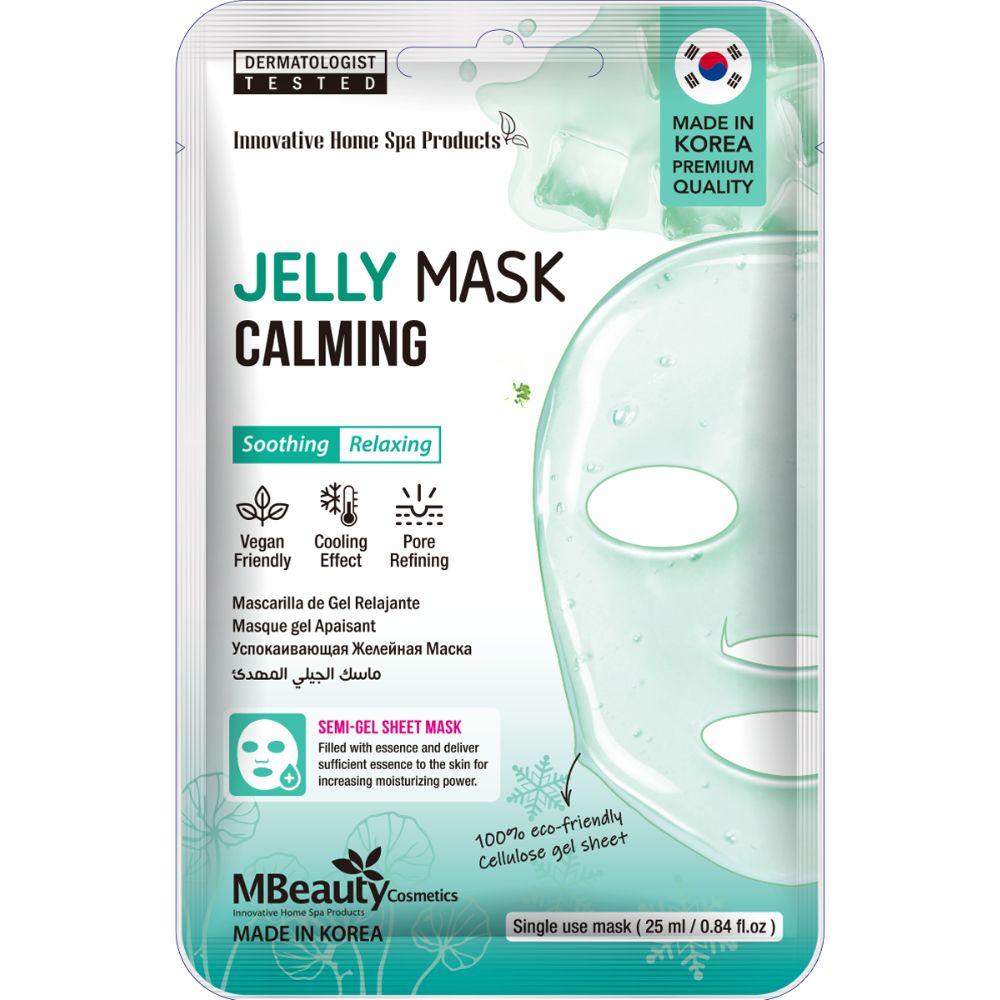 MBEAUTY Jelly sheet maska za umirenje i relaksaciju kože 25 ml