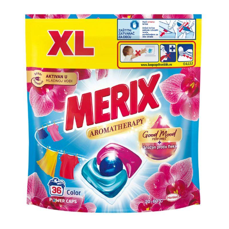 Merix Color kapsule za pranje veša orhideja 36kom
