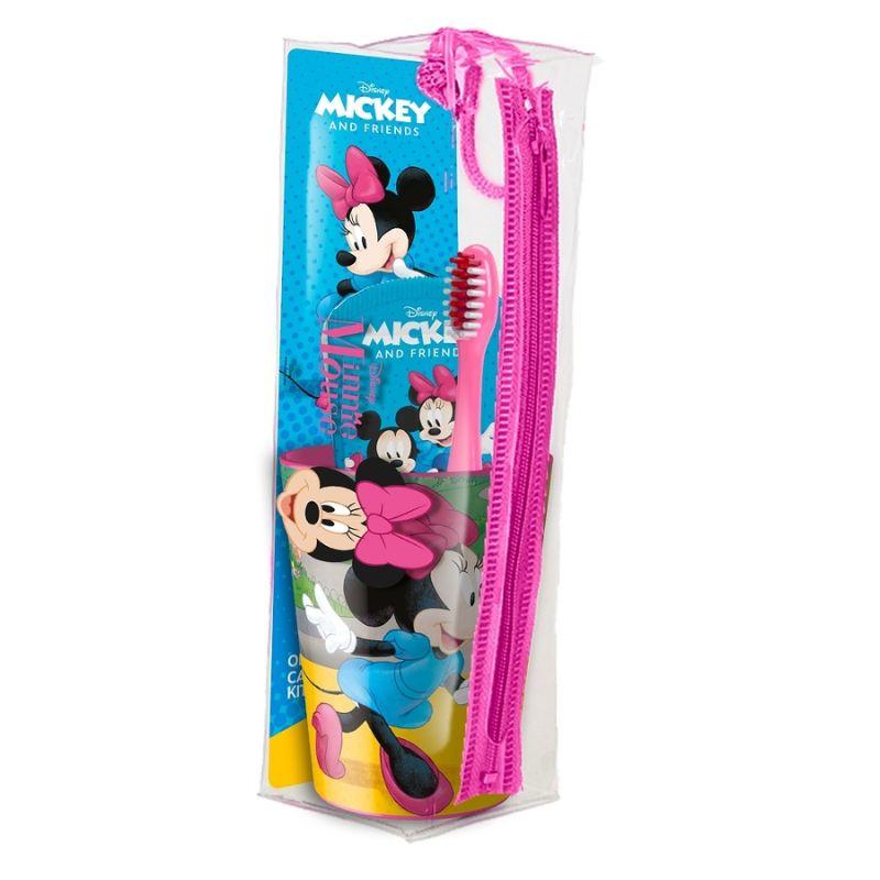 Minnie Oral Care Set – četkica, pasta za zube 75ml i čaša
