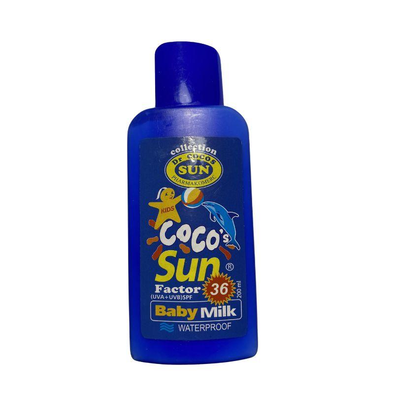 Mleko za sunčanje Cocos sun f36 200ml