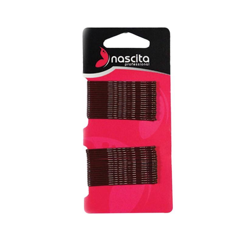 Nascita šnale za kosu / ukosnice STOKA0005 – braon (36 komada)