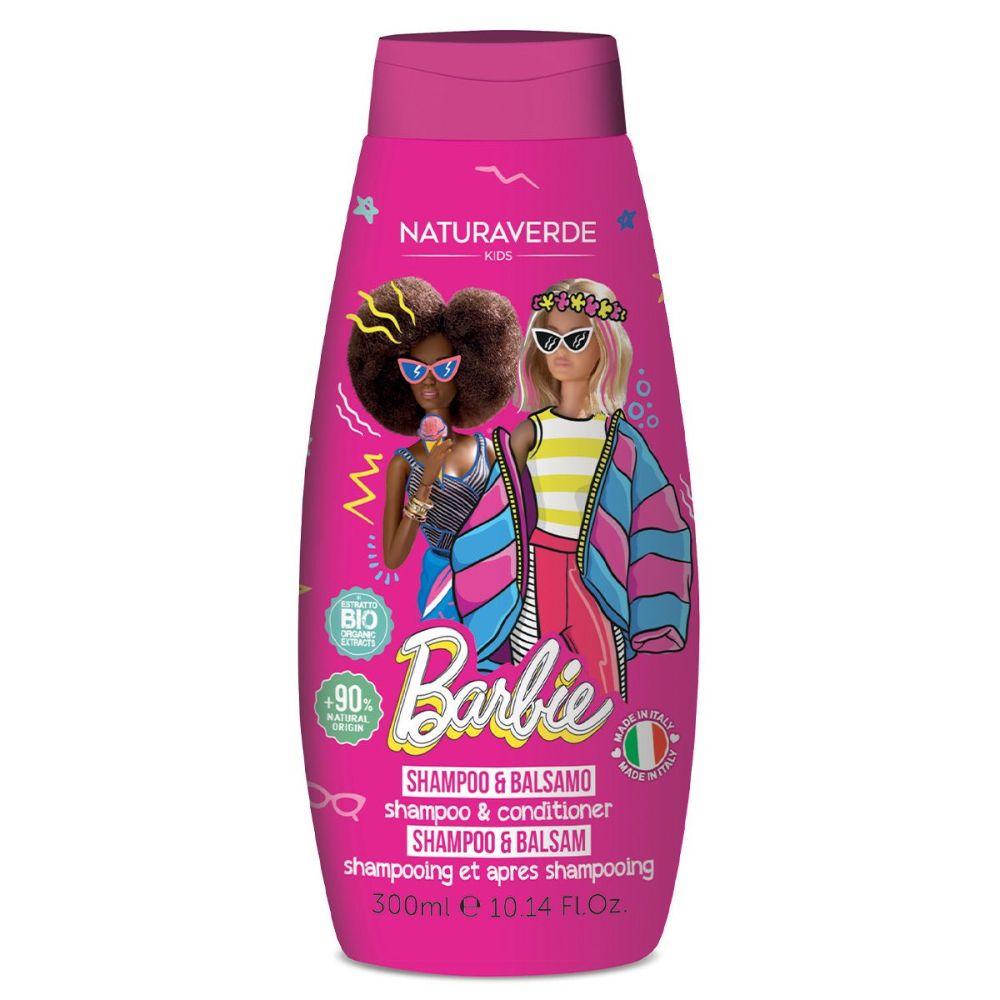 Naturaverde Barbie šampon i balzam za kosu – 2u1 formula za decu - 300ml