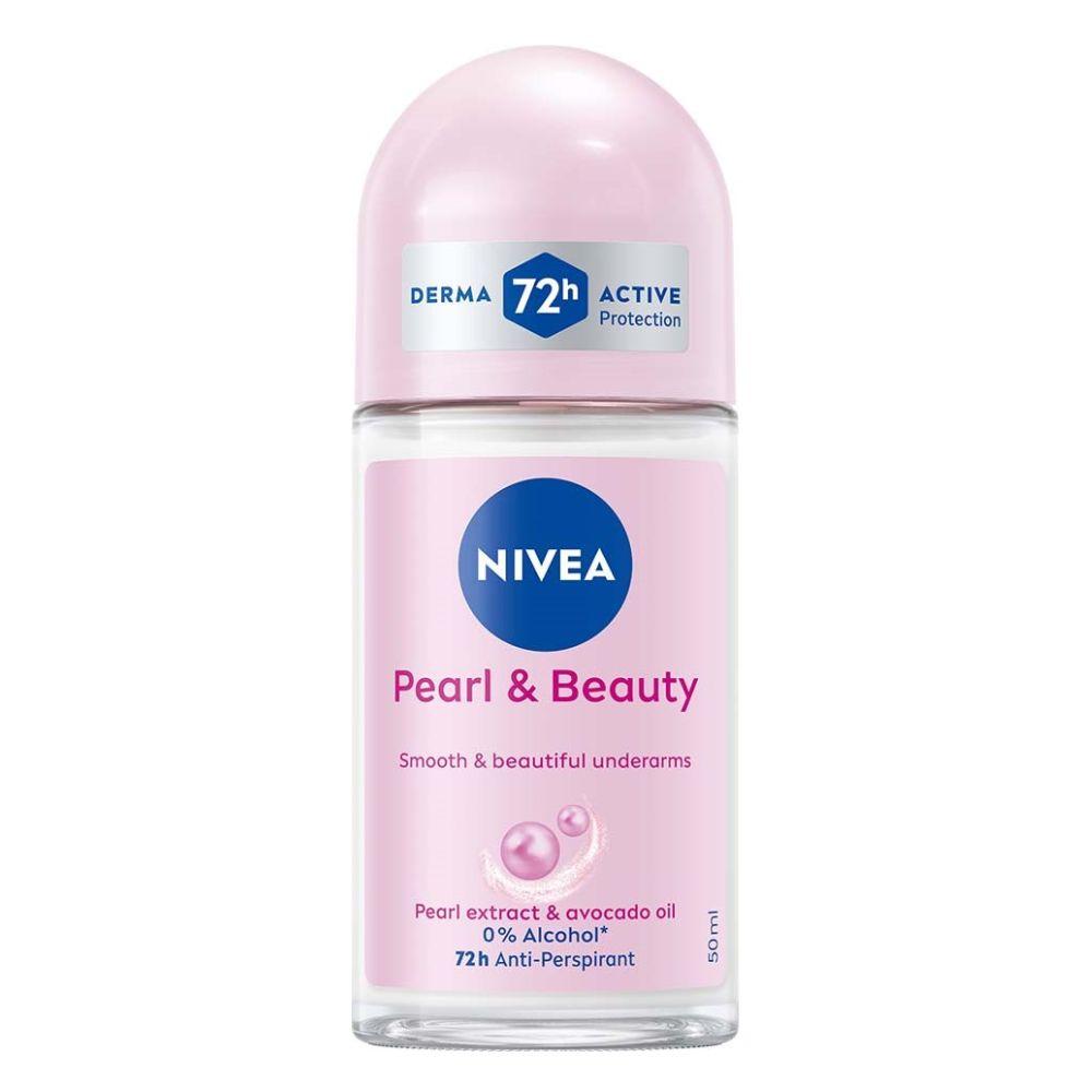 NIVEA Pearl & Beauty roll-on antiperspirant – 50 ml