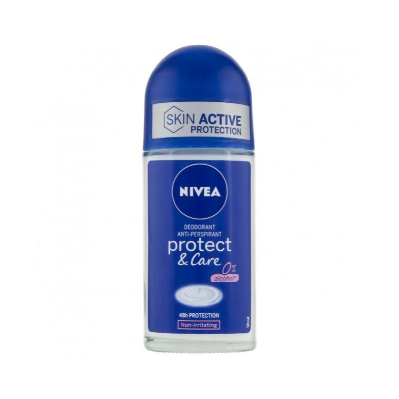 NIVEA Protect & Care roll-on antiperspirant – 50 ml