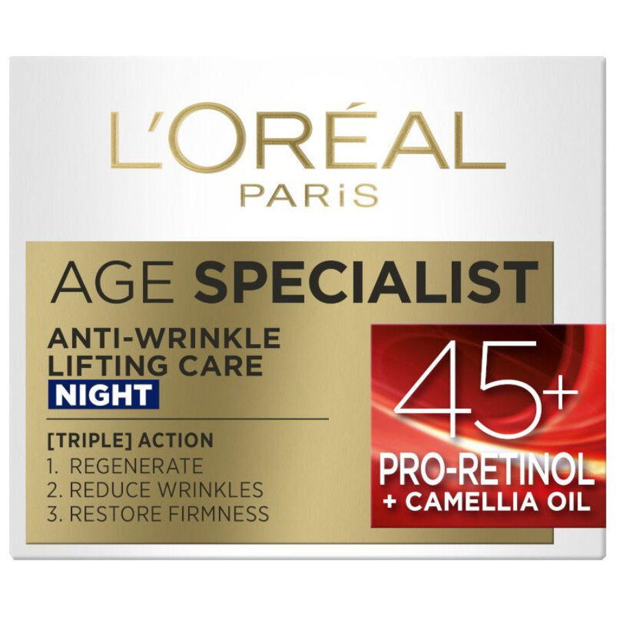 Noćna krema Age Specialist 45+ 50ml L Oreal Paris
