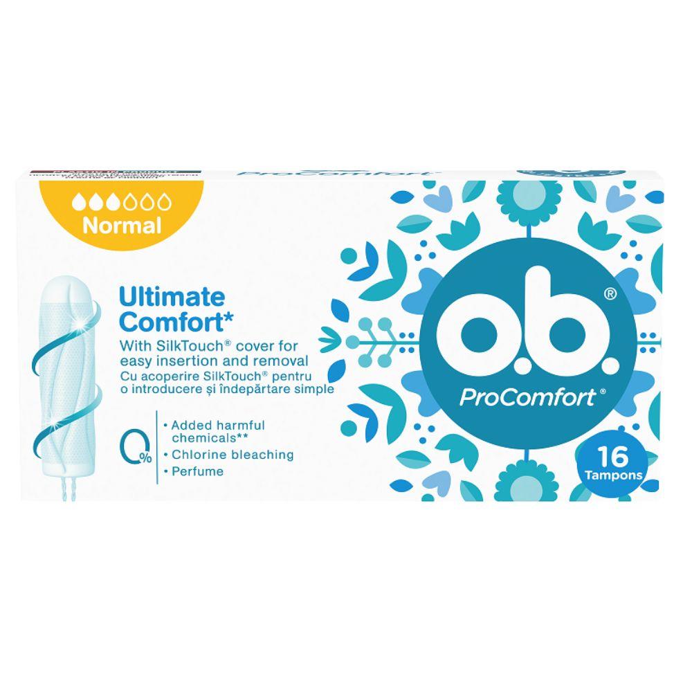 Ob Procomfort Normal tamponi, 16 kom – sigurna zaštita i udobnost