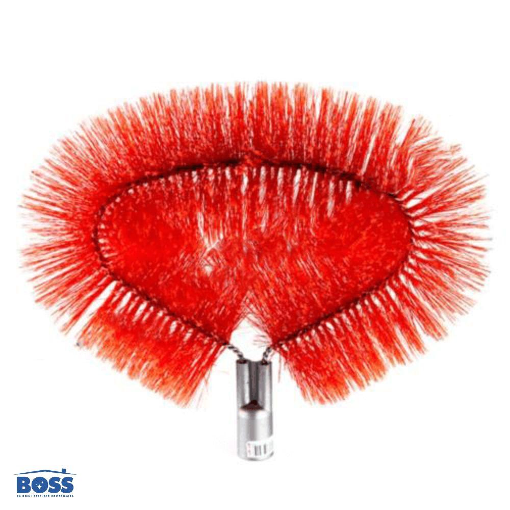 Pajalica četka za ćoškove – ovalna glava bez drške, 37x25 cm