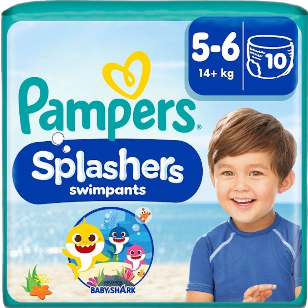 Pampers Splashers CP 5 Junior pelene za bebe – 10 kom, za vodu i bezbrižno prskanje