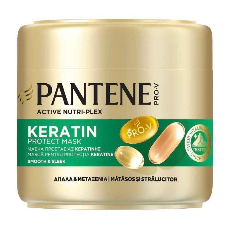 Pantene Pro-V Smooth & Sleek Keratin Protect maska – 300ml
