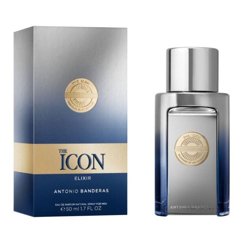 Parfem muški Banderas The Icon Elixir EDT 50 ml - Intenzivni Miris za Modernog Muškarca