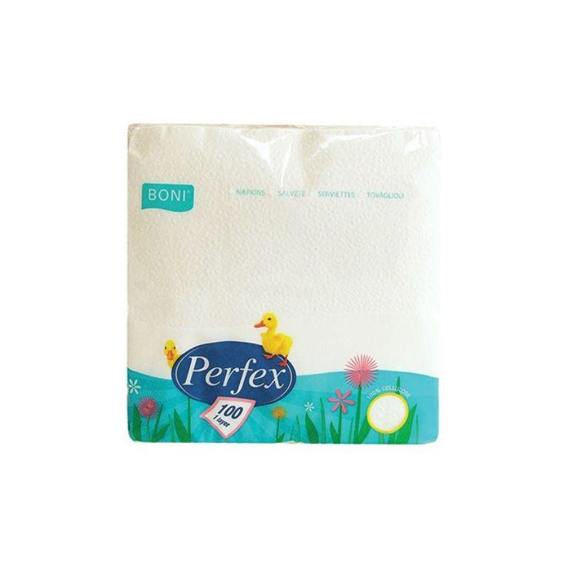 Perfex Salvete Jednoslojne – 100 Komada (33x33 cm)
