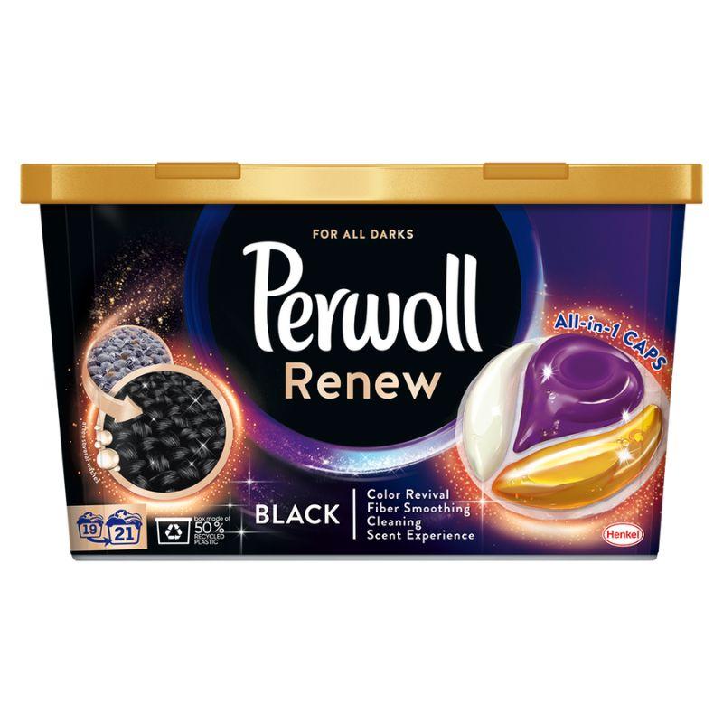 Perwoll Renew Black Kapsule za Pranje Veša - 21 kom.