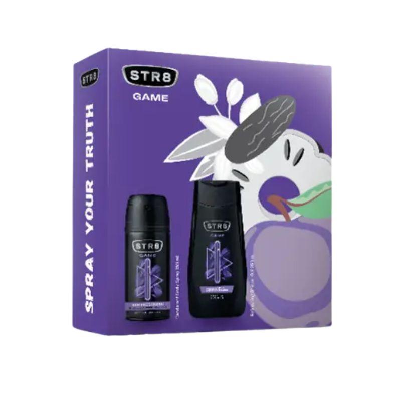 Poklon muški set Gama (deo 150ml + gel 250ml) STR8