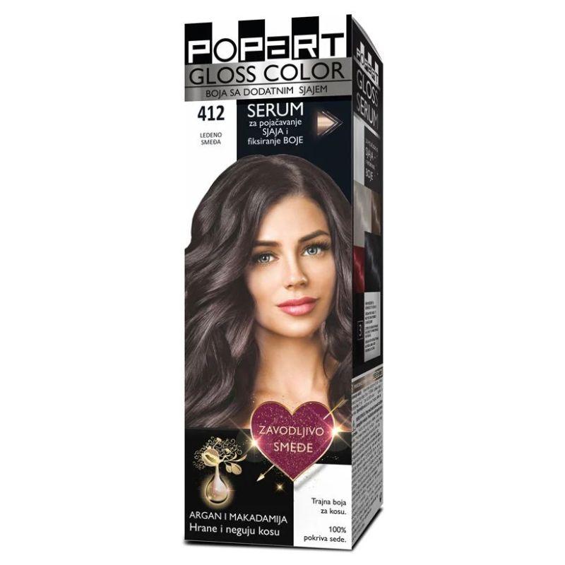 Still Popart boja za kosu 412 – Ledenasto smeđa