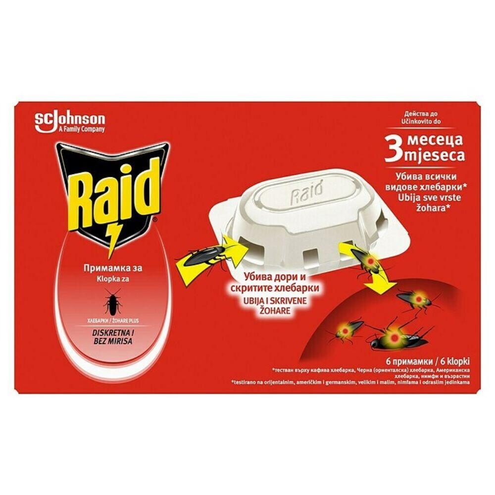 Raid zamka za bubašvabe - 6 komada