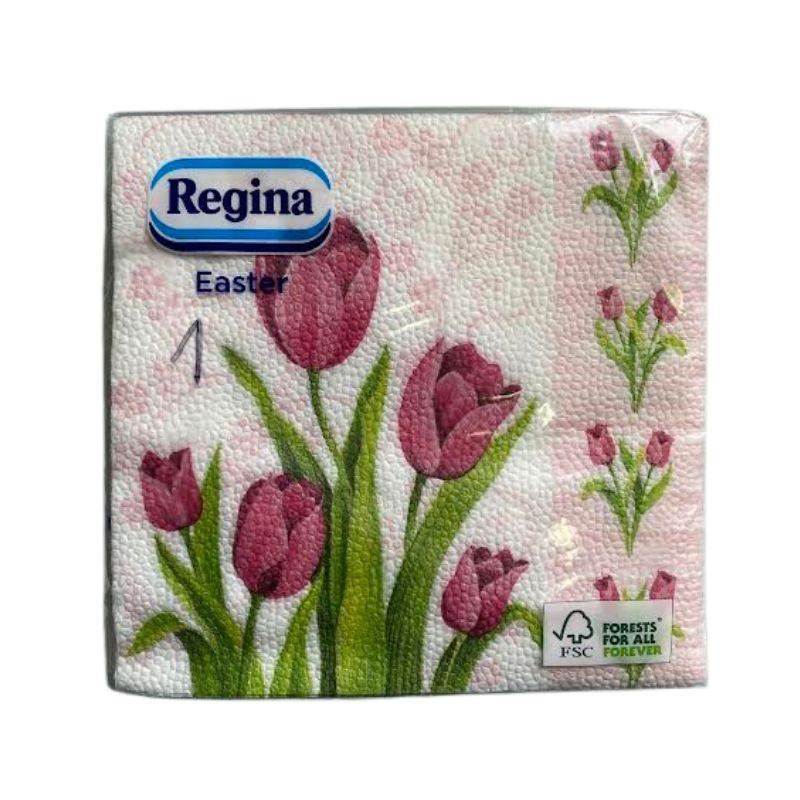 Regina Dekorativne Salvete sa Lalama – 20 Komada (33x33 cm)