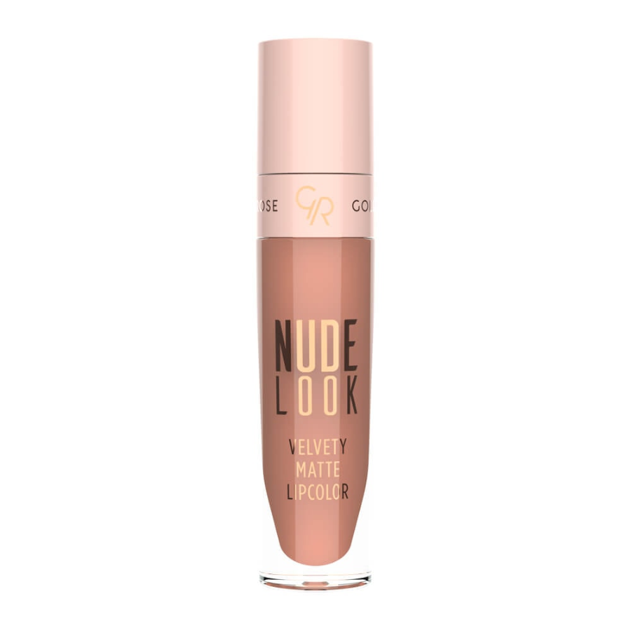 Ruž mat tečni za usne Nude Look Velvety Matte Lipcolor R-NVL-001 GOLDEN ROSE