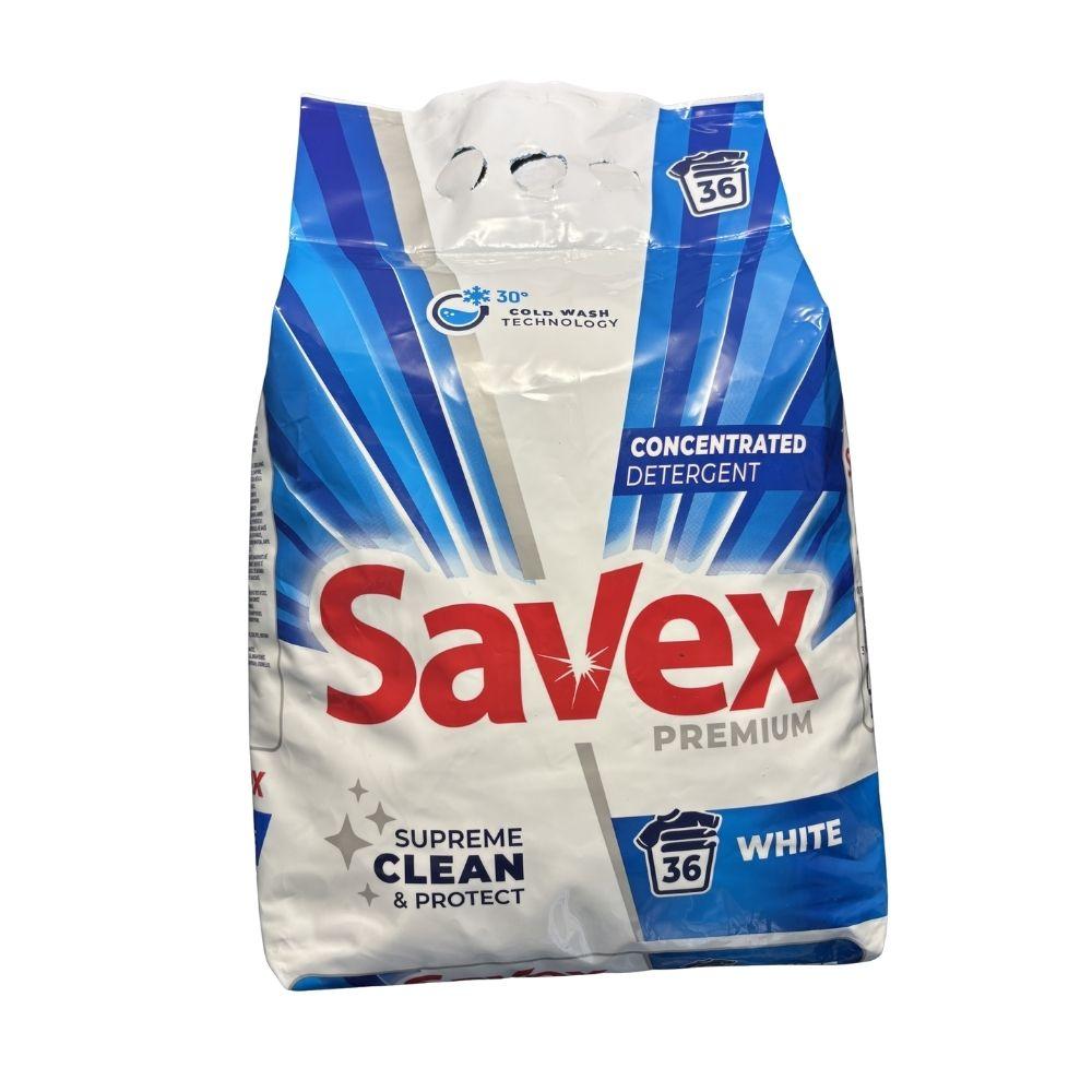 Savex Premium Supreme Clean & Protect White deterdžent za veš 2,9 kg (36 pranja)