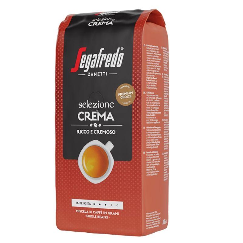 Segafredo Espresso Kafa u Zrnu Selezione Crema 1kg – Savršeno Uravnotežena Kremasta Aroma