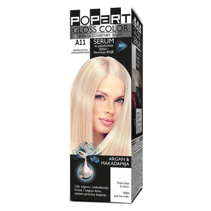 Still Popart  A11 Ekstra Svetlo Pepeljasto Plava farba za kosu