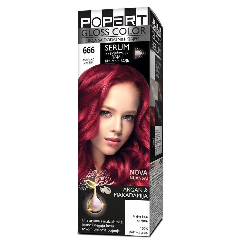 Still Popart boja za kosu 666 – Koralno crvena