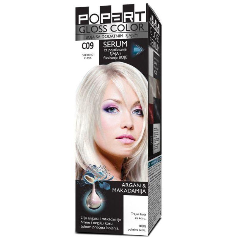    Still Popart  C09 Srebrno Plava farba za kosu