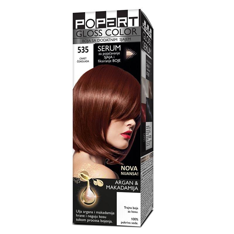 Still Popart Gloss Color 535 Cimet Čokolada farba za kosu