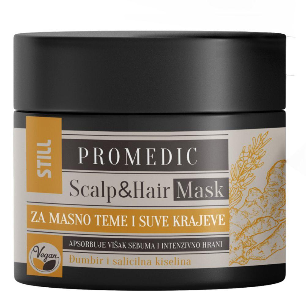 STILL PROMEDIC Scalp & Hair maska za masno teme i suve krajeve 200ml