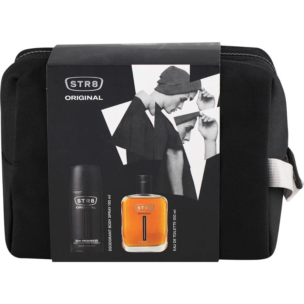 STR8 Original neseser poklon set (EDT 100 ml + deo sprej)