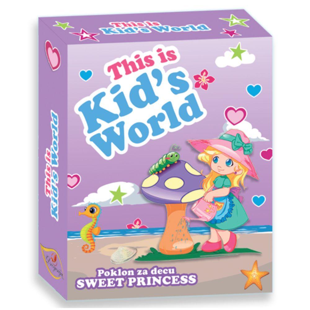 Sweet Princess poklon set za decu – 2/1 – EDP 75ml + gel za tuširanje 300ml