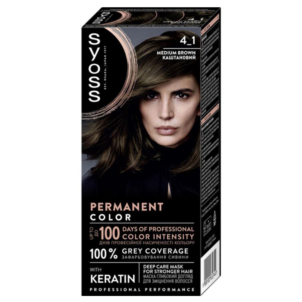 Syoss boja za kosu 4-1 Middle brown