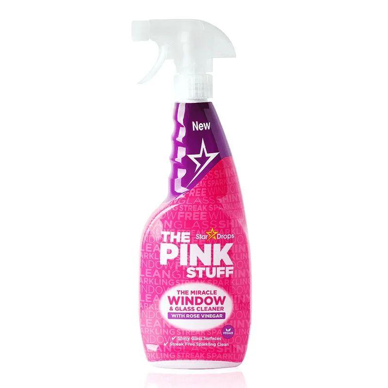 The Pink Stuff Miracle Window & Glass Cleaner sa ružinim sirćetom – 750ml