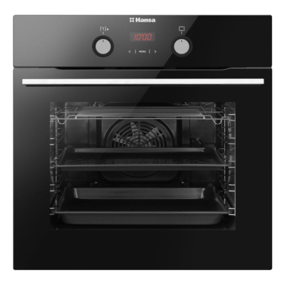 Ugradna rerna Hansa BOES68465 – 65 l, Digitalni tajmer, Energetska klasa A -20%, Grill, Trostruko staklo
