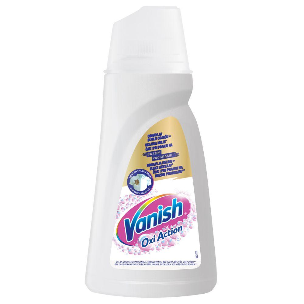 Vanish Oxi Action White gel za uklanjanje fleka i izbeljivanje 1L