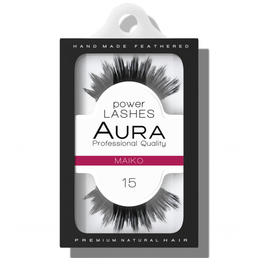 Veštačke trepavice Power Lashes 15 Maiko – Egzotična Lepota i Pogled Gejše