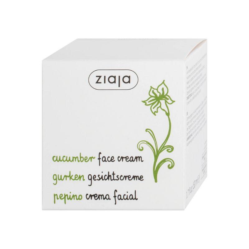 Ziaja dnevna krema za lice na bazi ekstrakta krastavca – 50 ml