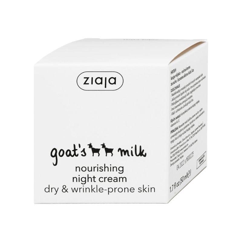 Ziaja noćna krema za lice sa kozijim mlekom – 50 ml