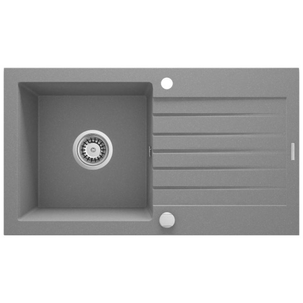 Zorba granitna sudopera ZQZ S113 – metalik siva