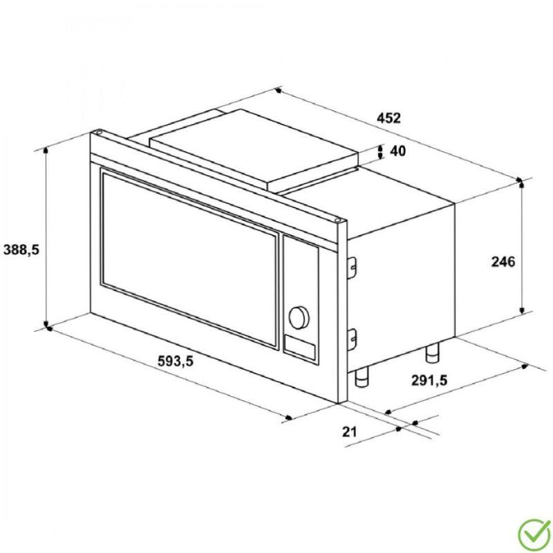 Mikrotalasna AMGB20E2GB F TYPE