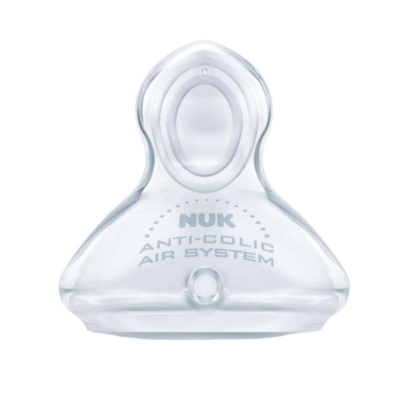 NUK First Choice+ silikonska cucla M (6-18 meseci) – Set od 2 komada