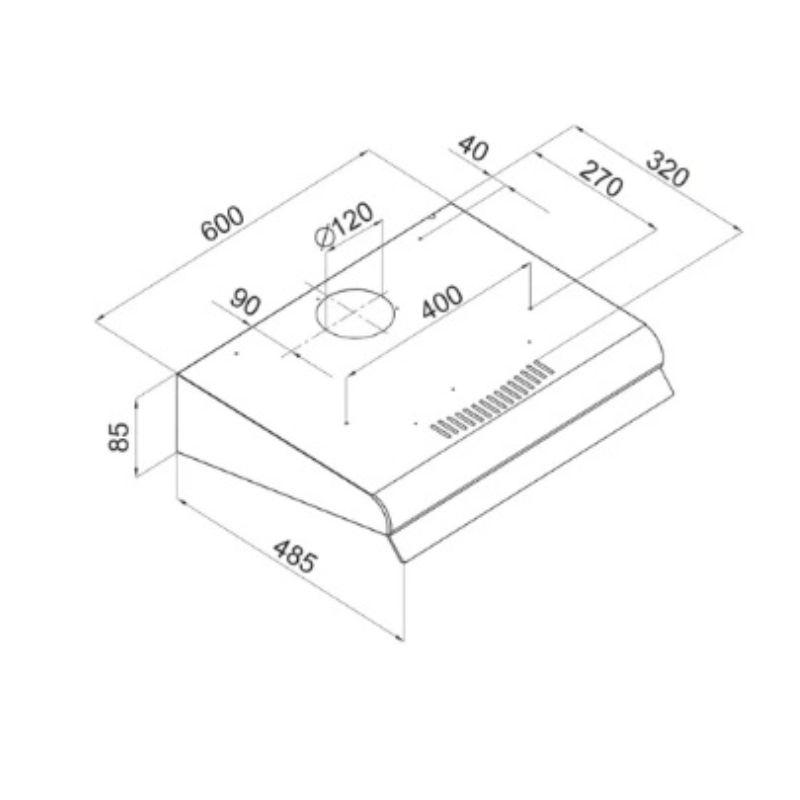 Hansa aspirator OSC6212WH