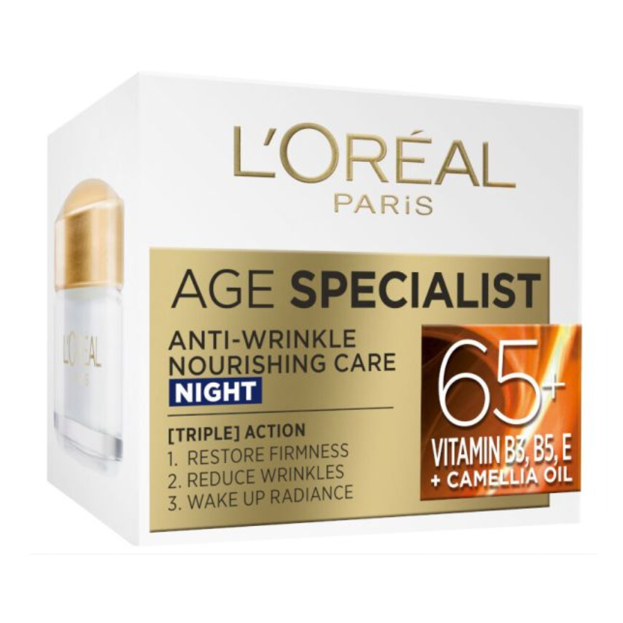 Noćna krema Age Specialist 65+ 50ml LOreal Paris