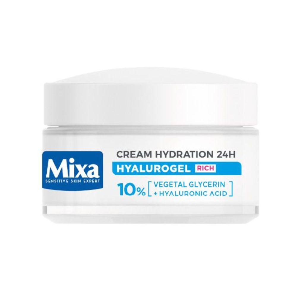 Mixa Hyalurogel Rich krema za lice - 50 ml