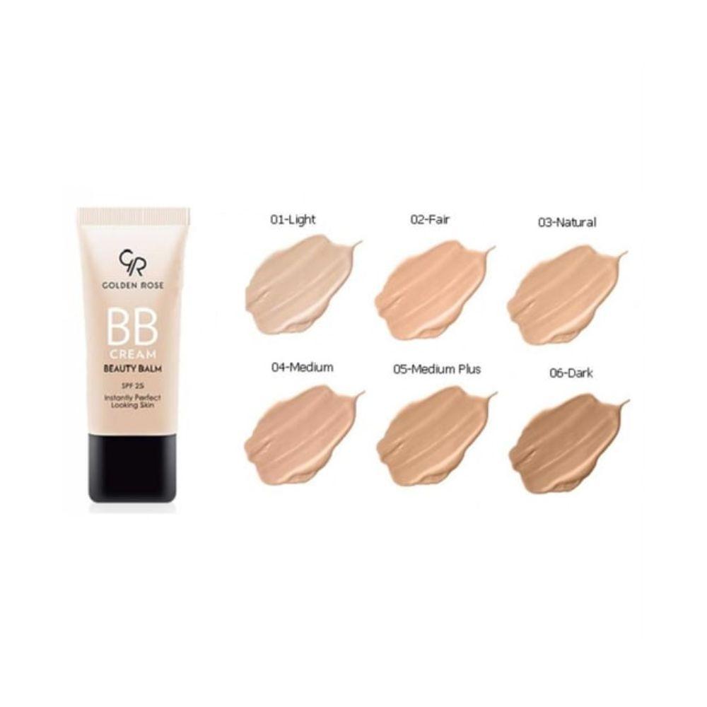 Golden Rose BB krema SPF25 – Nijansa 04 Medium - 30ml
